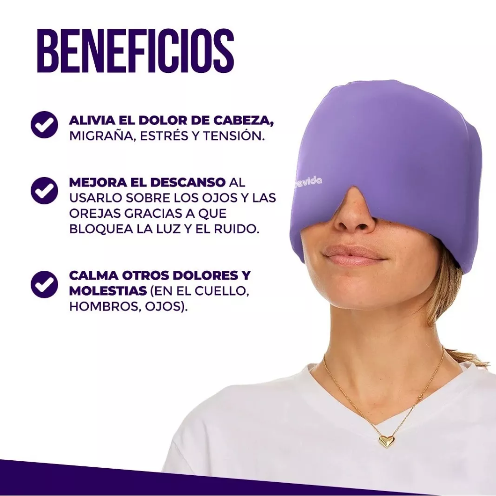 Gorro aliviador de Mirgraña