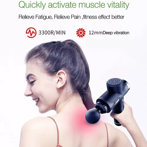 Masajeador Muscular Pistola 30 Velocidad