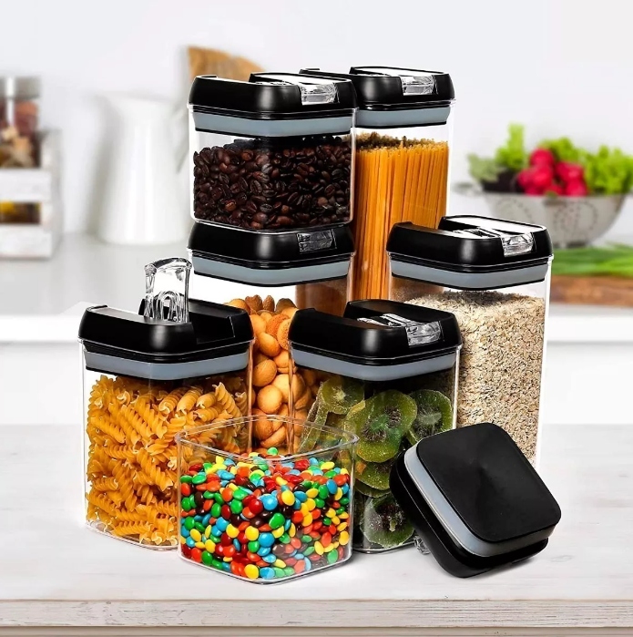 ORGANIZADOR ALIMENTOS HERMETICOS 7PCS